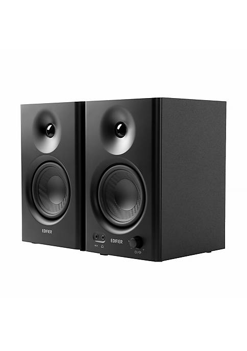 MR4 Powered Studio Monitor Speakers, 4" Active Near-field Monitor Speaker - Black (Pair)