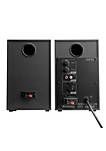 MR4 Powered Studio Monitor Speakers, 4" Active Near-field Monitor Speaker - Black (Pair)