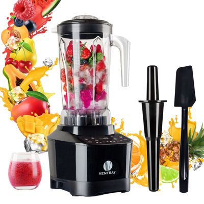 Ventray Pro 600 High Power Professional Blender 1500-Watt 8-Speed 5