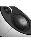 e25 Luna Eclipse Bluetooth 2.0 Speaker Set with Bass Radiators - White