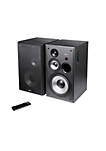 R2850DB 3-Way Active Speakers with Sub-out, Black – Pair
