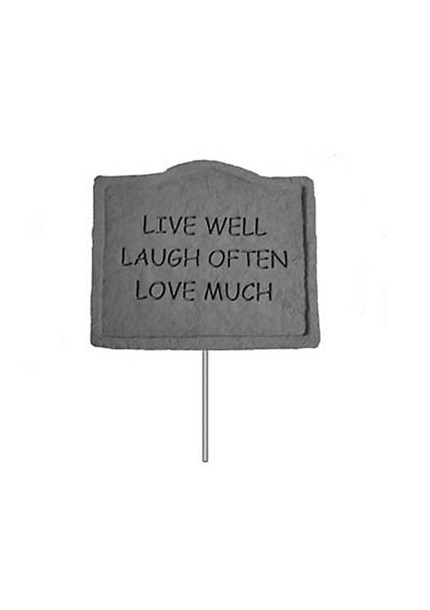 Kay Berry 02102 Garden Stake-Live Well