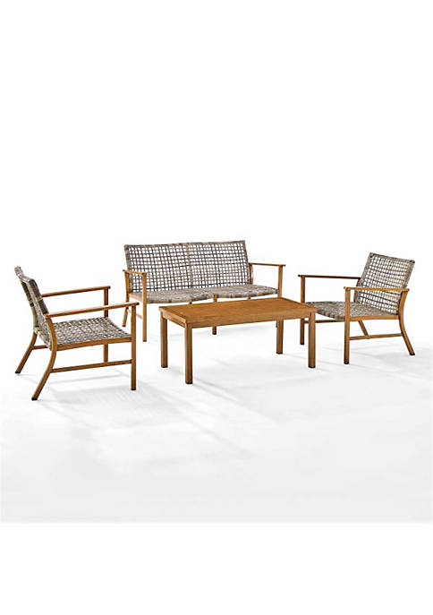 Crosley Furniture KO70332BR-GY 132 x 76 x 31