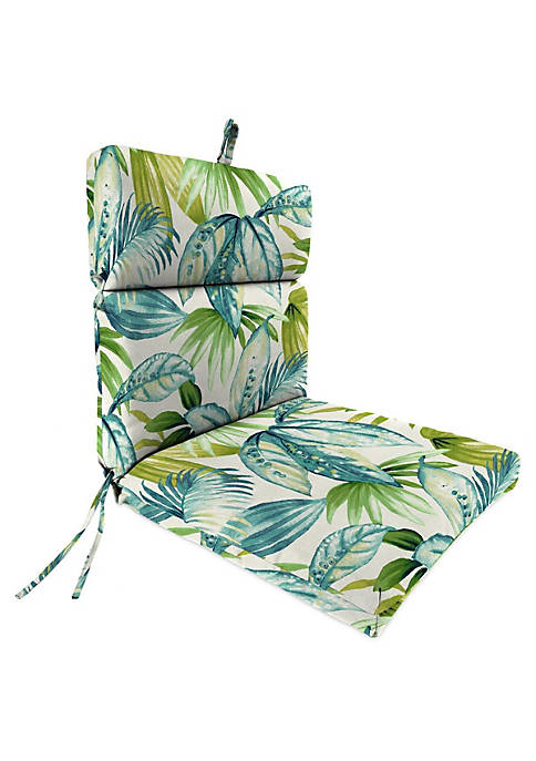 Made-to-Order Outdoor French Edge Dining Chair Cushion Caribbean