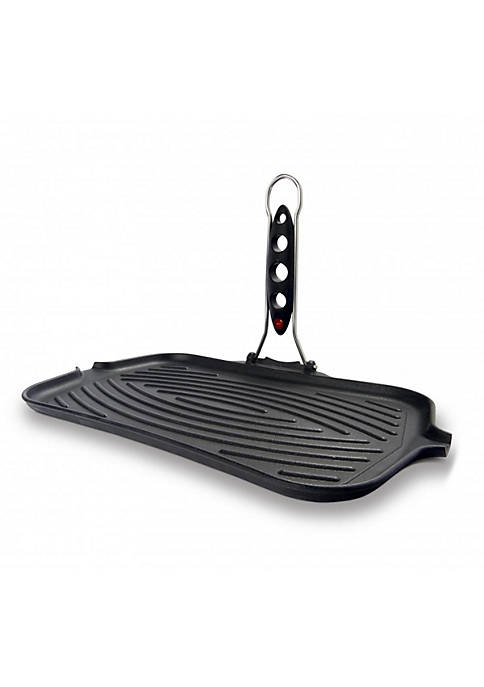 ILSA V90-R Rectangular Cast Iron Grill with thermal