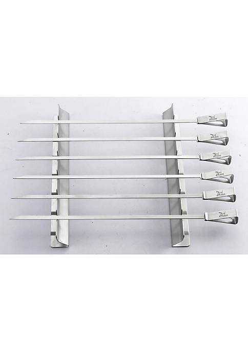 GardenCare Grilling Kabob Rack with Skewers
