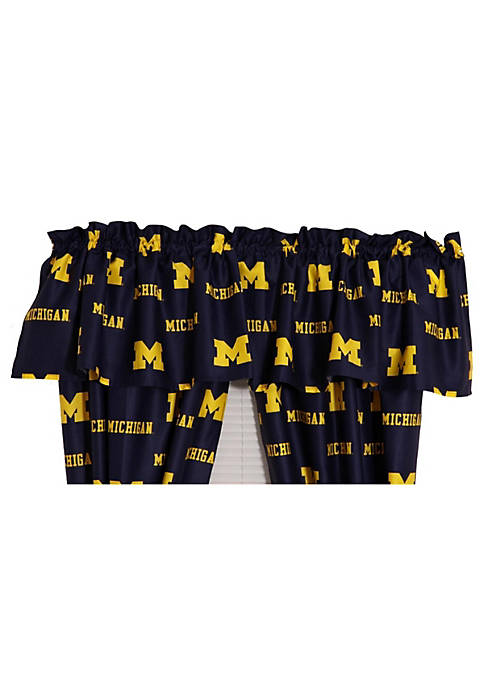 College Covers MICCVL Michigan Printed Curtain Valance- 84