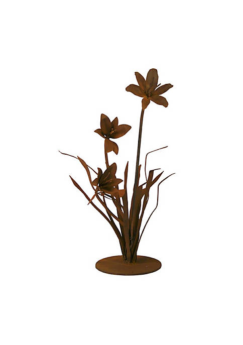 Patina Products S675 Small Lily Garden Sculpture