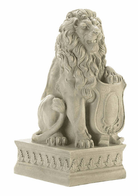 Summerfield Terrace Home Modern Decorative Ivory Lion Statue