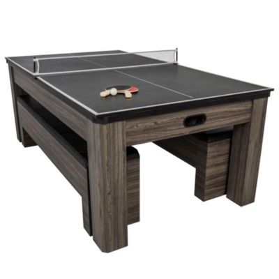 Atomic G05305W Northport 3-In-1 Dining, Air Hockey & Table Tennis Table