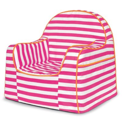 Pkolino Pkfflrrs Little Reader Chair - Stripes Pink