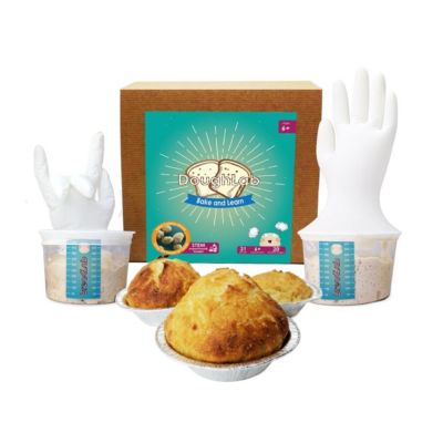 Magical Microbes 208108 Doughlab - Bake & Learn - Single Kit, 3 Loaves -  742832070126