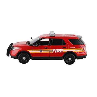 New York City Die-Cast 1/24 Ny71736 1-24 Fdny Ford Suv, Red -  830715007649