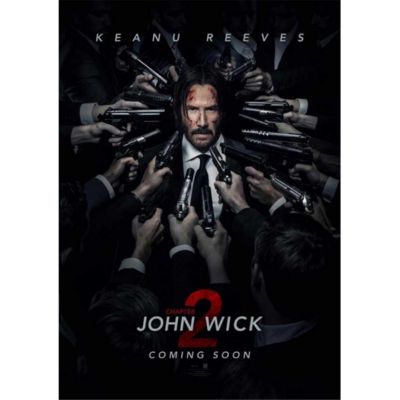 John Wick Chapter 2 Movie Poster, 27 X 40 - Pop Culture Graphics MOVIB36355
