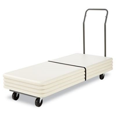 Alera Technologies Inc Ftcart Folding Table Cart 20-1/2W X 72D Charcoal