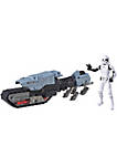 Star Wars the Rise of Skywalker - First Order Driver and Treadspeeder 5-Inch Scale Figure and Vehicle