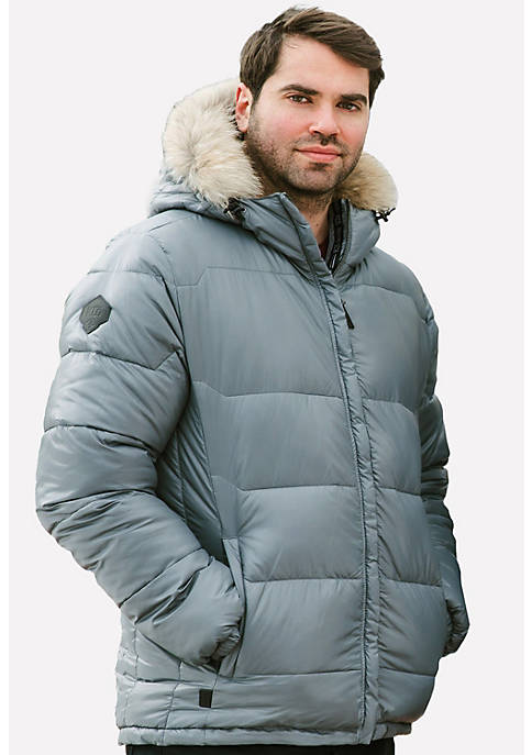 KLO Canada Mens Ultralight Hooded Fashion Jacket