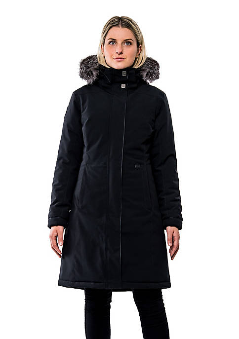 KLO Canada Ladies Classic Length Hooded Jacket