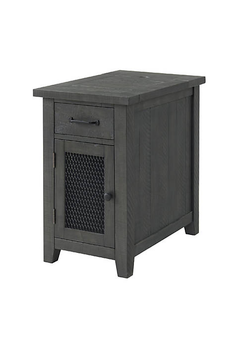 Duna Range Chairside Table with 1 Drawer and
