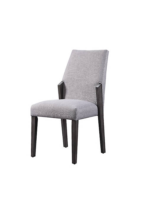 Duna Range Wood and fabric Upholstered Dining Chairs,
