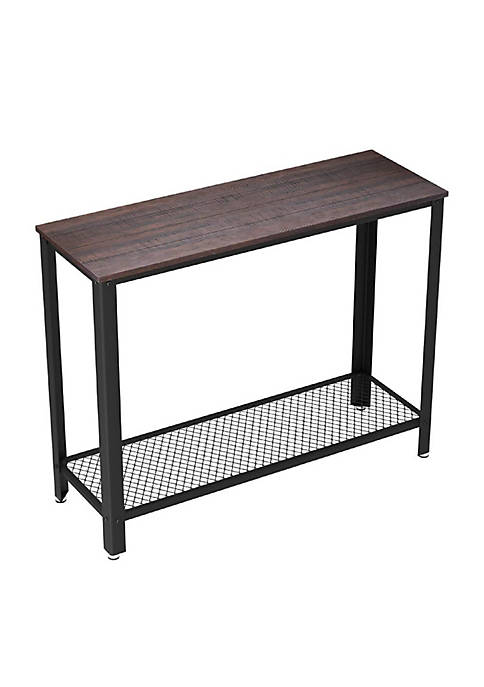 Duna Range Iron Framed Console Table with Wooden