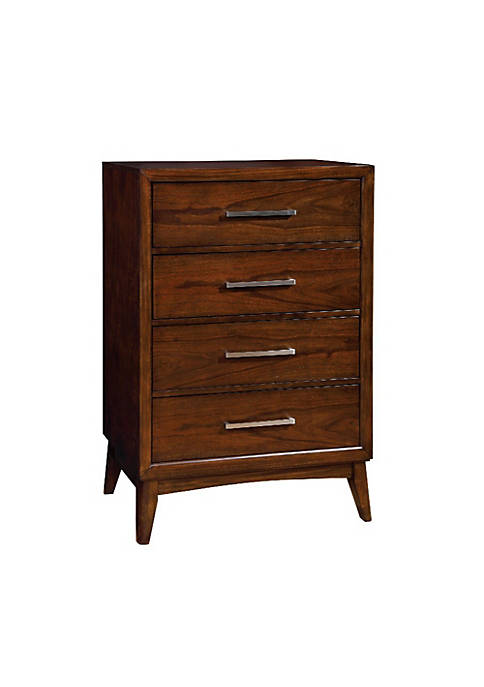 Duna Range Commodious Wooden Chest, Brown