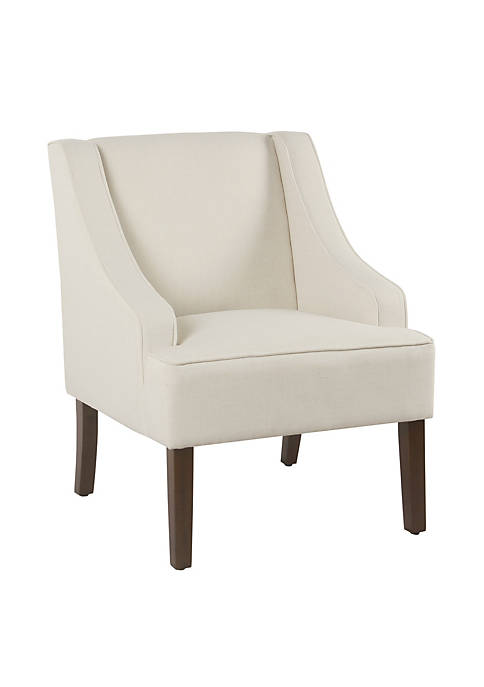 Duna Range Fabric Upholstered Wooden Accent Chair with