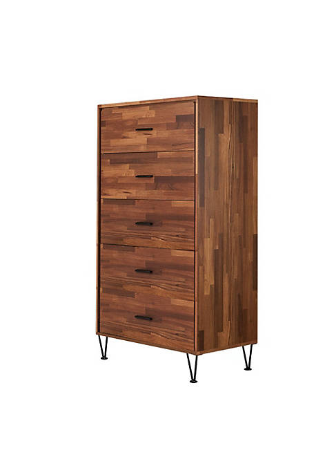 Duna Range Enchanting Wooden Chest With 5 Drawers,