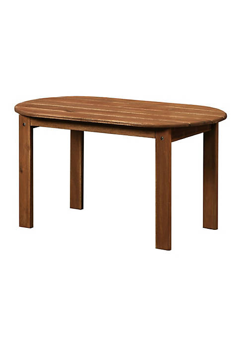 Duna Range Outdoor Wooden Coffee Table with Slatted