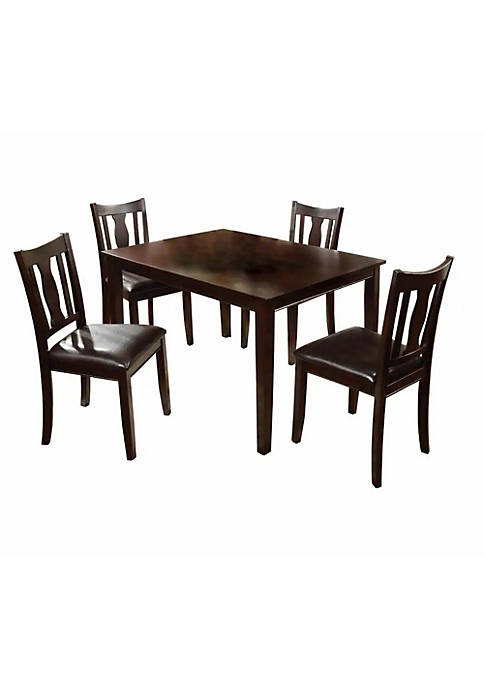 Duna Range 5Pc Dining Table Set, Chair with