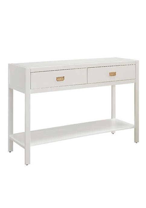 Duna Range Wooden Console Table With Two Drawers