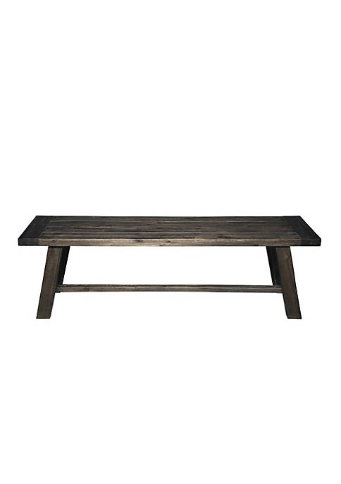Duna Range Transitional Style Bench In Acacia Wood