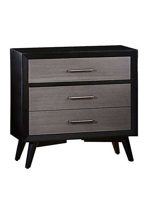 Duna Range Contemporary Style Wooden Night Stand In