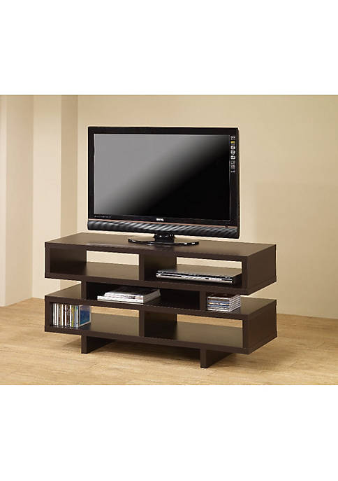 Duna Range Contemporary TV Console with Open Storage,