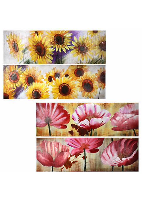 Oil Painting Flower 4 Styles
