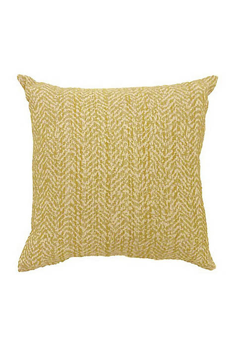 Duna Range GAIL Contemporary Small Pillow, Yellow Finish,