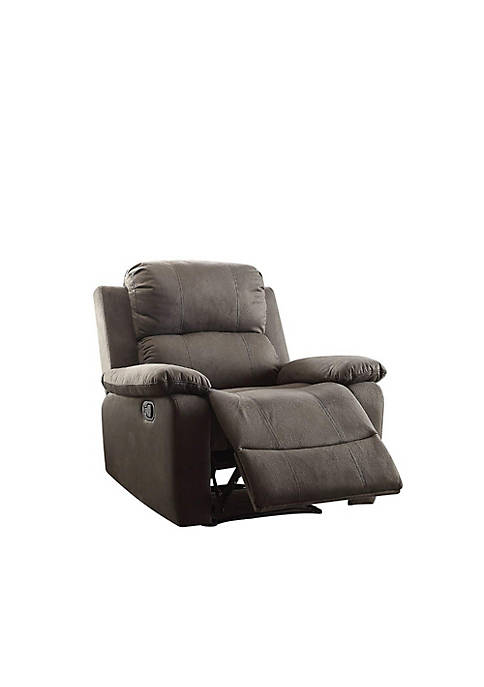 Duna Range Contemporary Style Upholstered Recliner with Cushioned