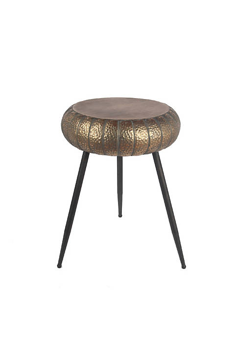 Duna Range Round Top Accent Table with Tripod