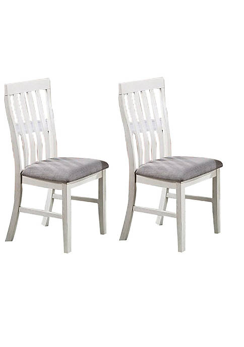 Duna Range Dining Chair with Fabric Upholstered Seat,