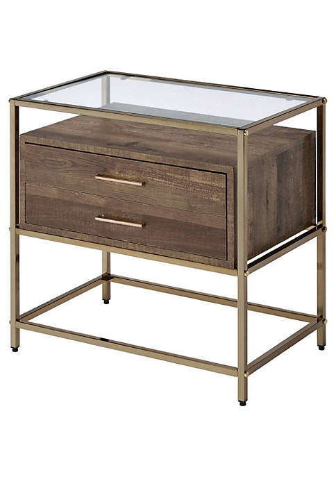 Duna Range Accent Table with 2 Drawers and