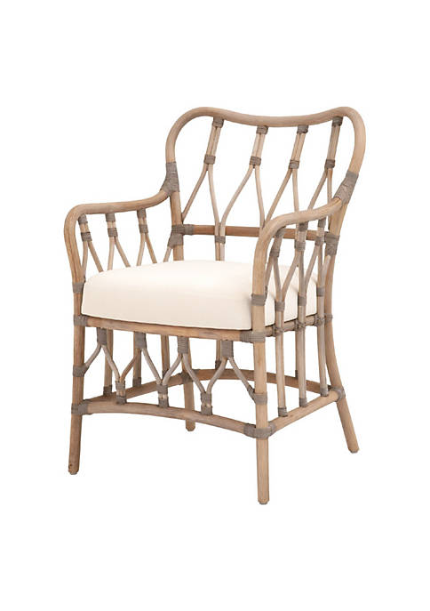 Duna Range Lattice Design Wooden Arm Chair with