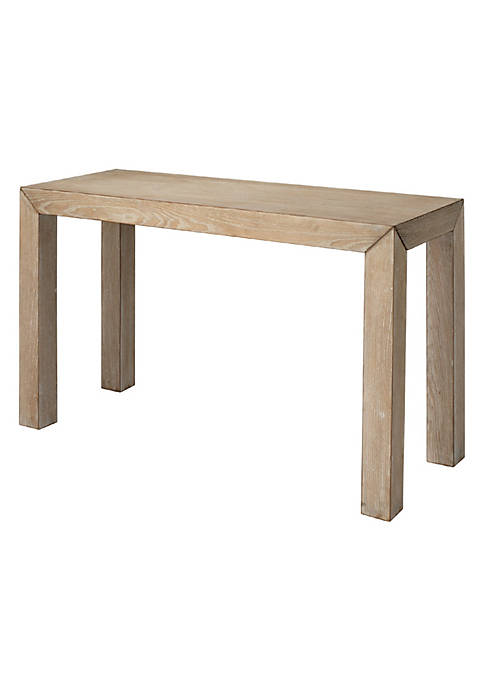 Duna Range Table with Wooden Block Legs and