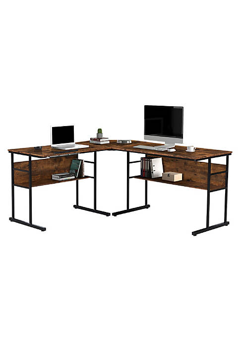 Duna Range L Shape Desk with Tiltable Top