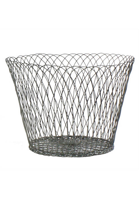 Duna Range Metal Storage Basket with Wire Design,