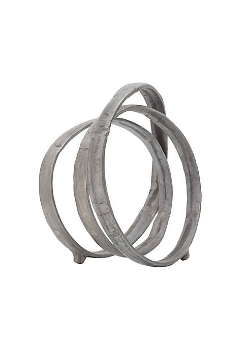 Duna Range Sculpture with Metal Interconnected Ring Design,