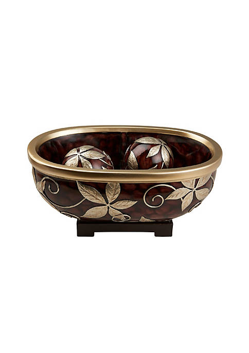 Duna Range Decorative Bowl with Obround Shape and
