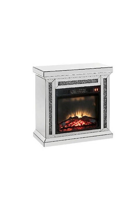 Duna Range LED Electric Fireplace with Faux Diamond