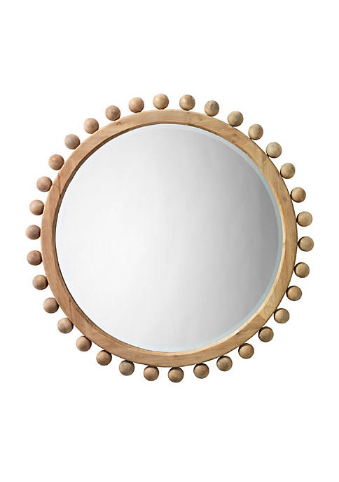Duna Range Mirror with Spherical Beads Accent and