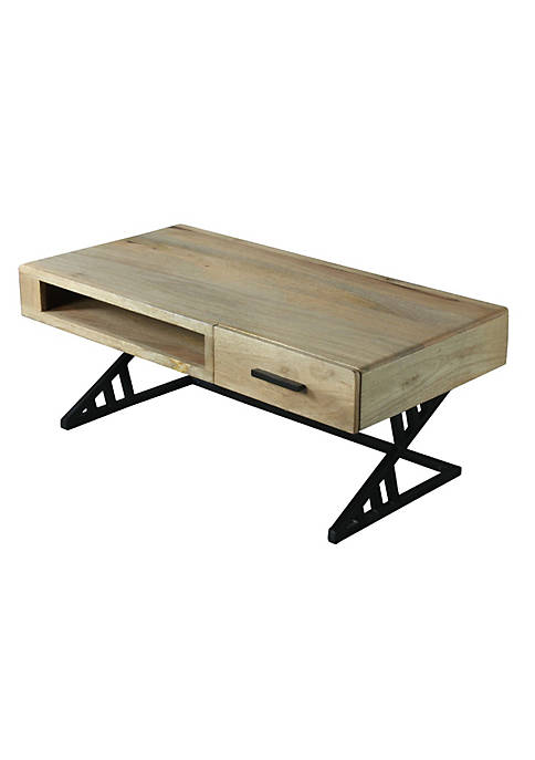 Duna Range Industrial Mango Wood Coffee Table with