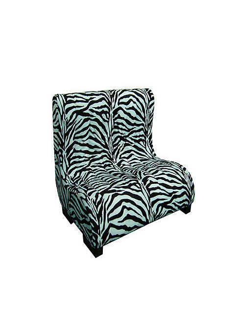 Duna Range Pet Bed with Zebra Pattern Fabric